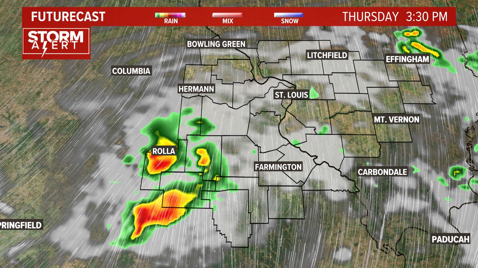 Dynamic Severe Storms Possible Thursday For St. Louis, Across Southern Illinois Abstract for Your Screen Dynamic Severe Storms Possible Thursday For St. Louis, Across Southern Illinois Abstract for Your Screen