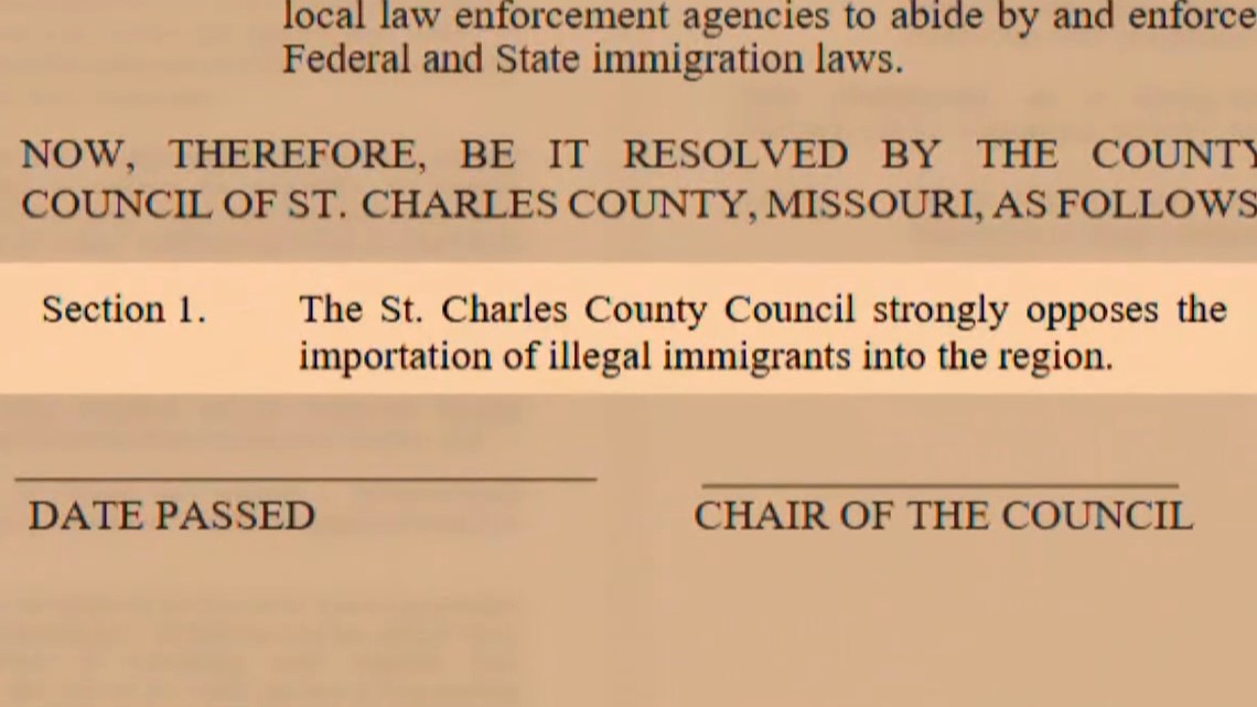 St. Charles County tables resolution against Latino immigrants - Vimarsana News
