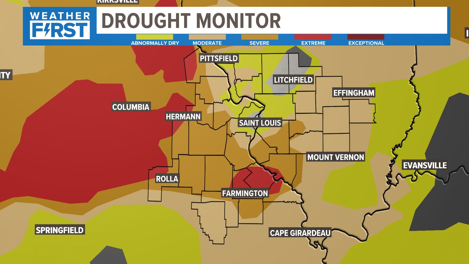 Drought increases, relief on the way this weekend | ksdk.com