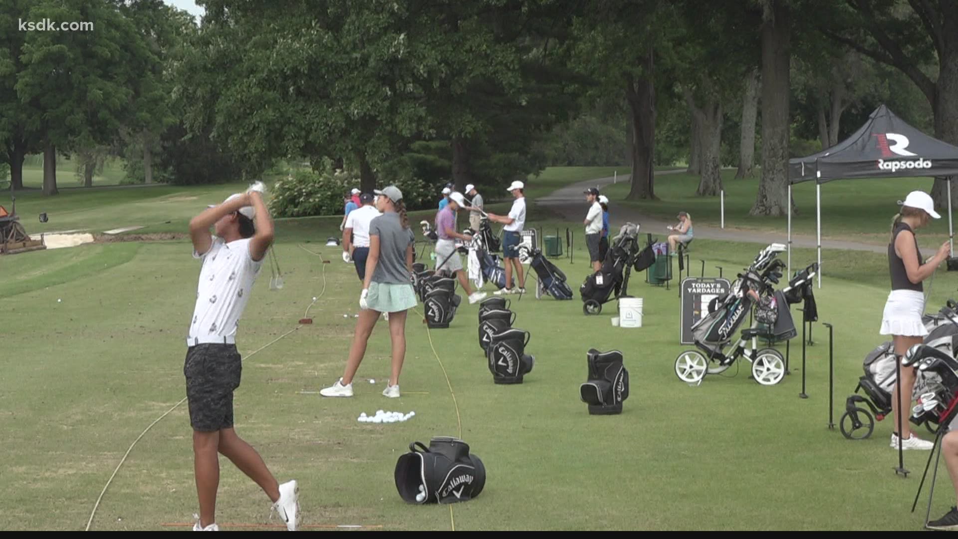 About 90 of the best youth golfers in the area showed up to compete.