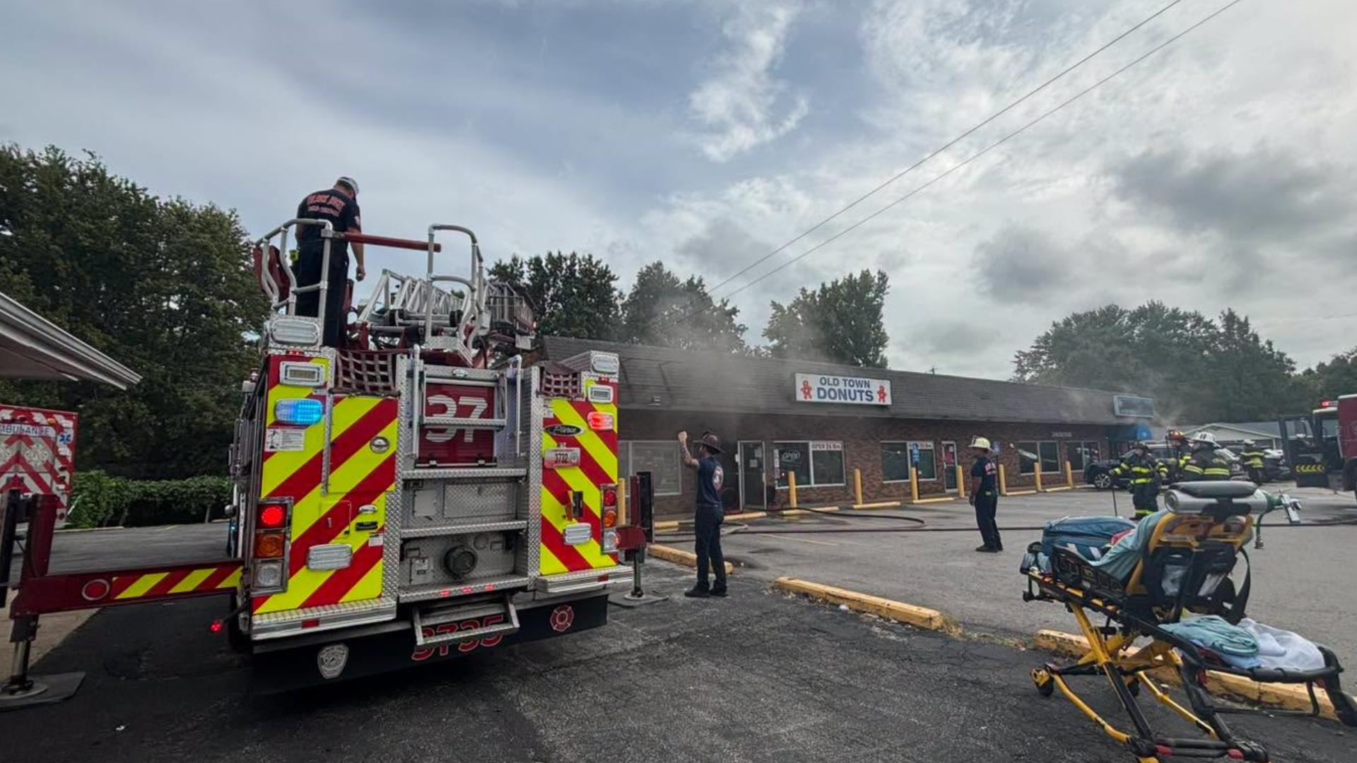 Fire damages beloved Florissant donut shop