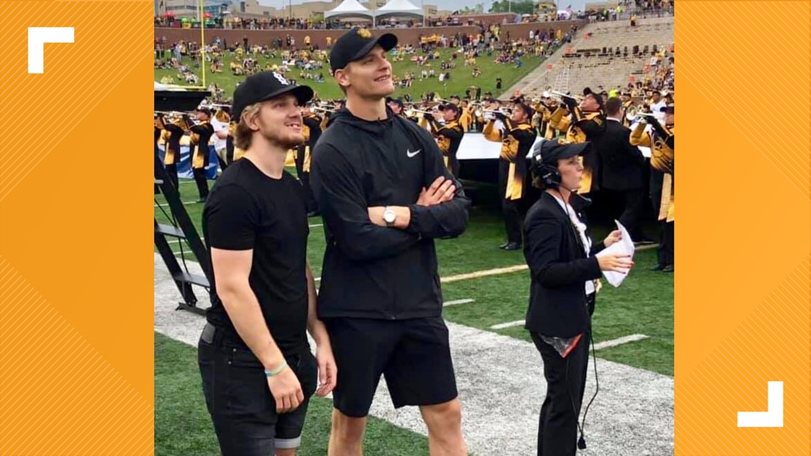 Photos Mizzou halftime tribute to Stanley Cup Champion St. Louis Blues