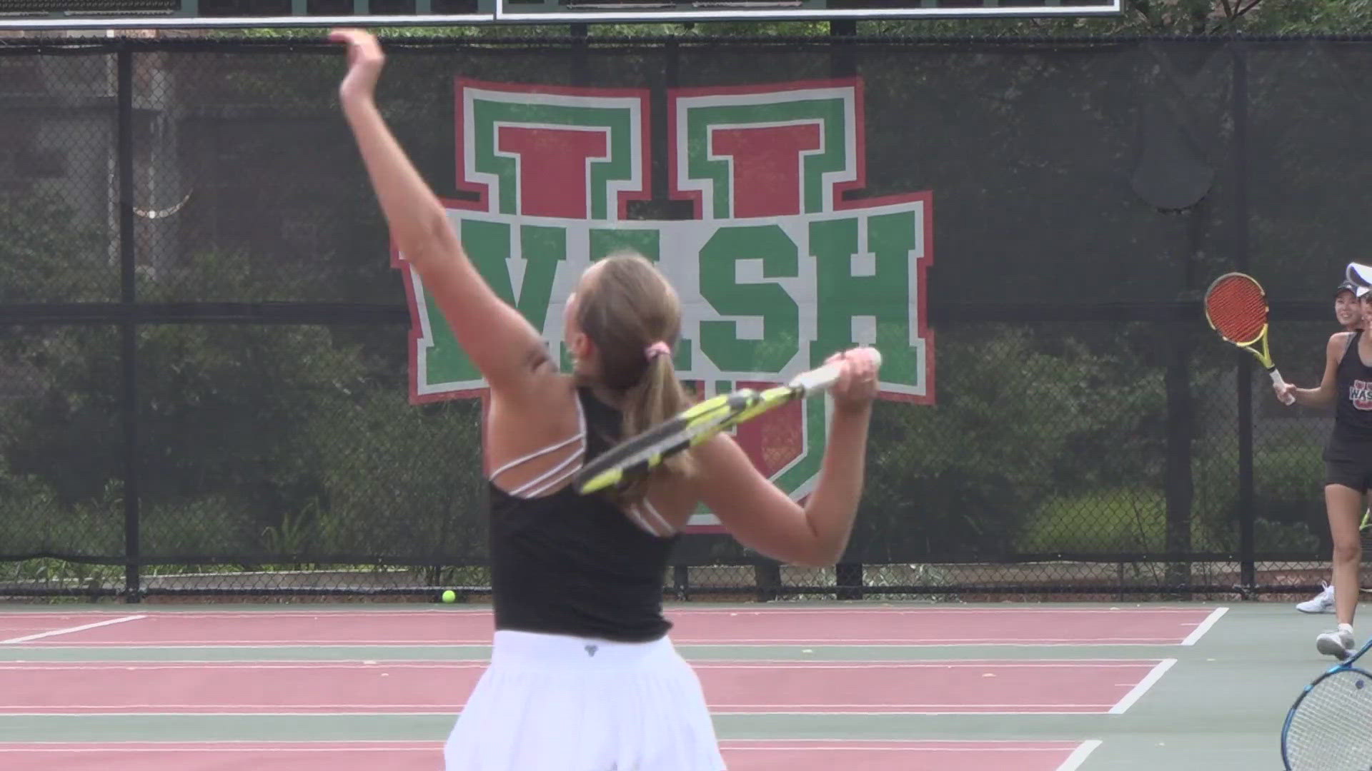 WashU's Women's Tennis team competes in the Elite 8 at Forest Park. . The Bears have a shot to win a national title at home in St. Louis.