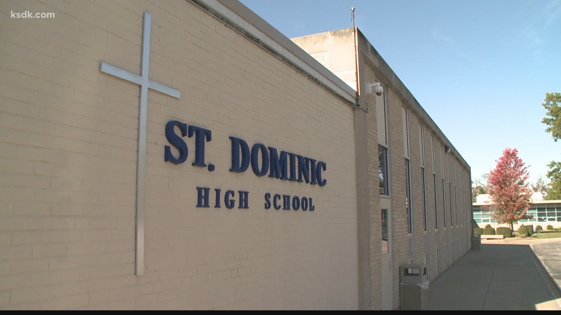 St. Dominic High School held a graduation ceremony outdoors and an off-site prom in July