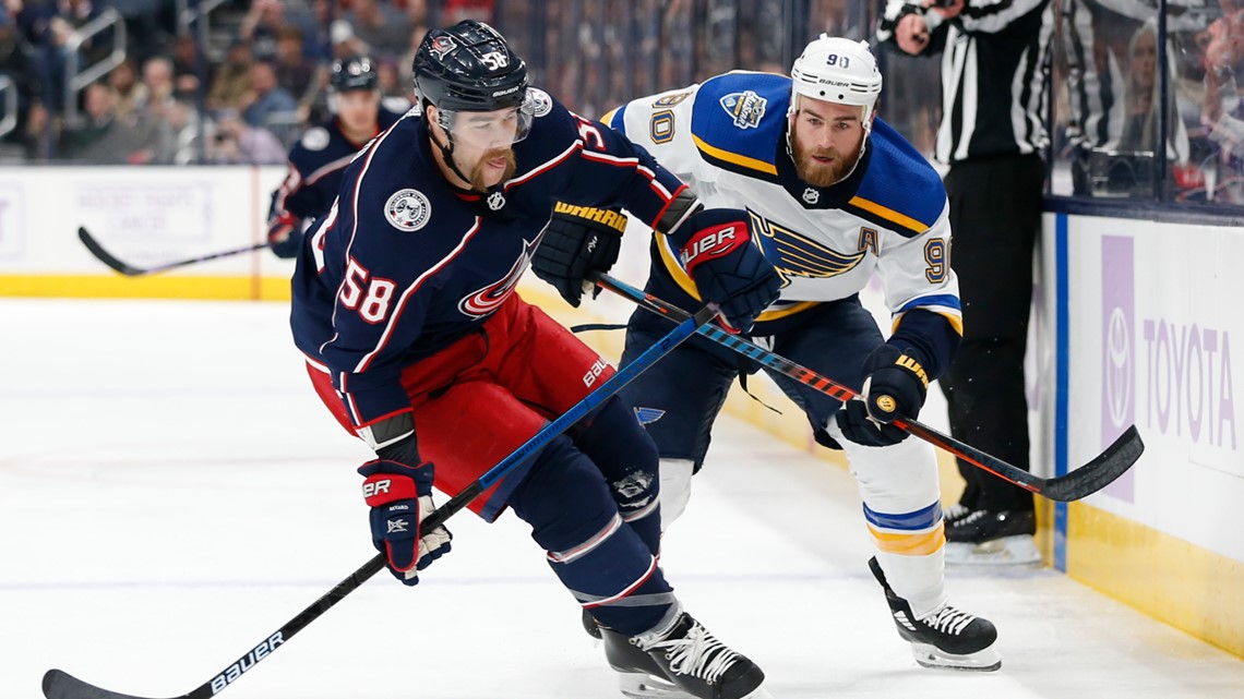 Werenski’s OT Goal Lifts Blue Jackets Over Blues 3-2 | Ksdk.com