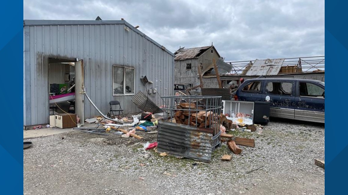 Southern Illinois storm damage: Marion County sees tornado warning ...