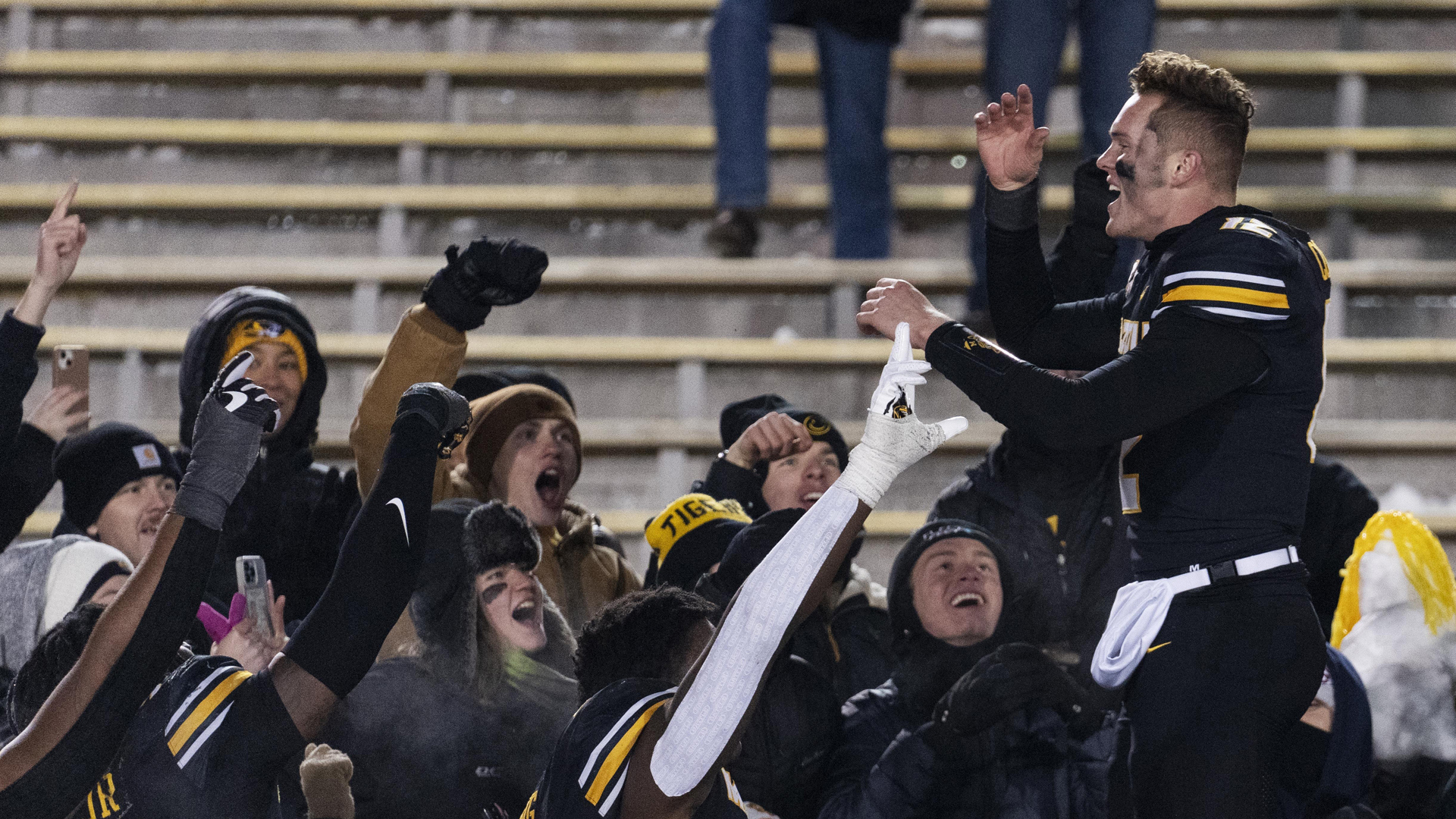 Missouri Tigers quarterback Brady Cook joined 5 On Your Side sports director Frank Cusumano for "Sunday Night Quarterback."