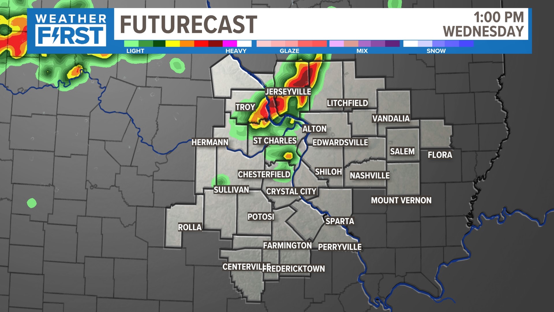 St. Louis Will See More Rain Chances Mid-week | Ksdk.com