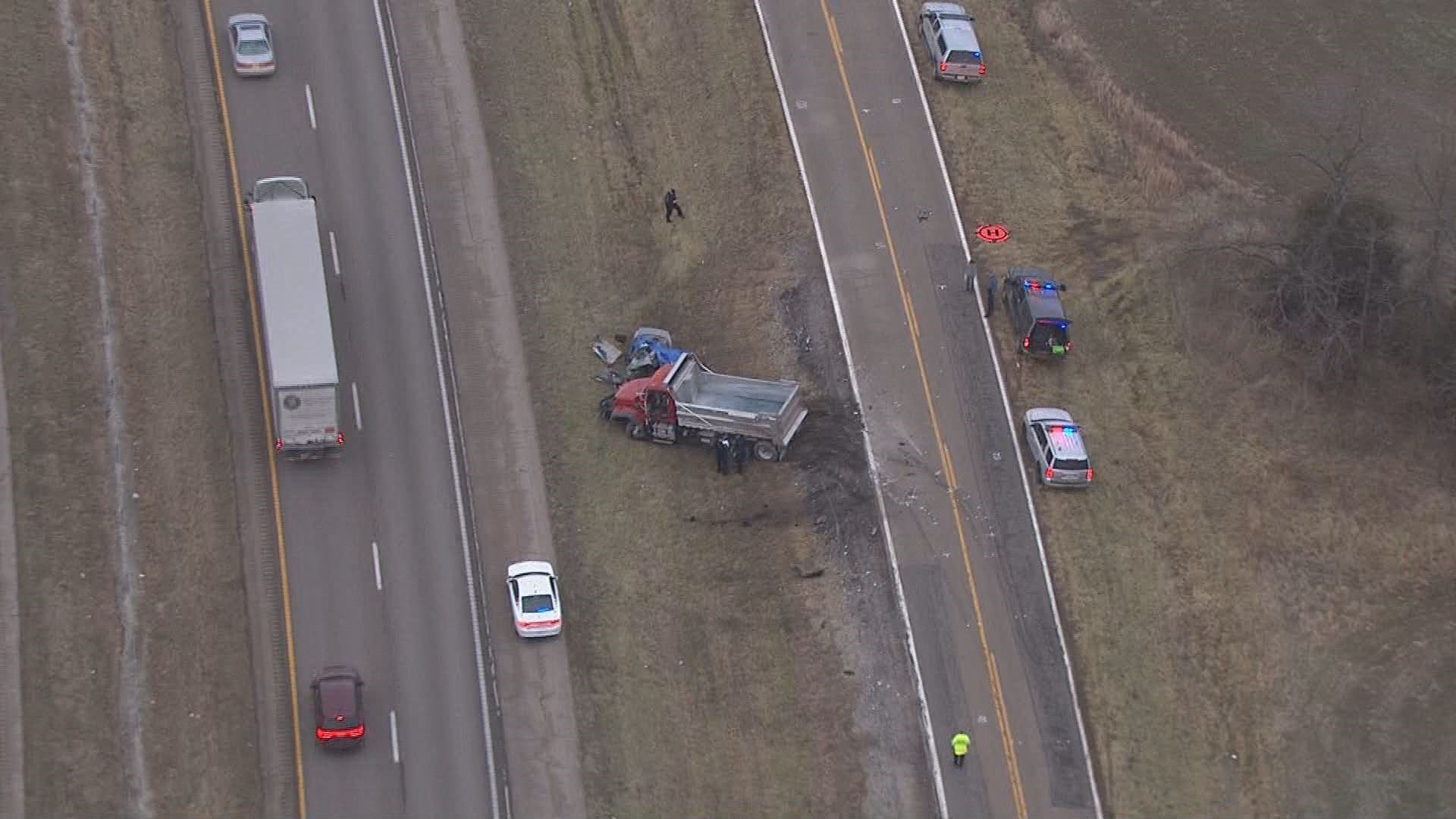 Man Killed In Crash Between Dump Truck, Car On Franklin County Service ...