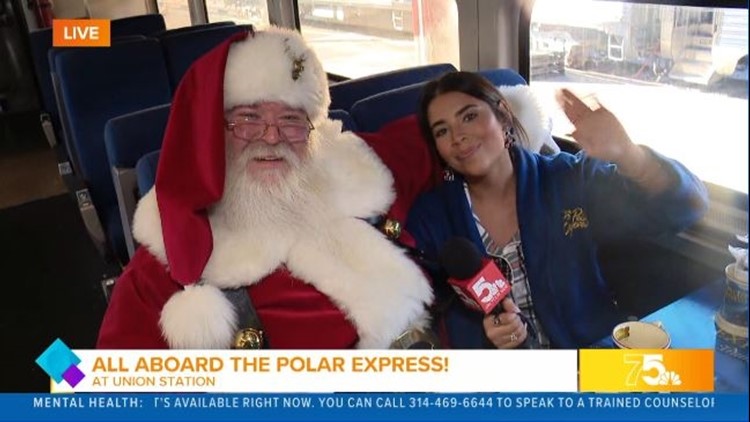 Santa guides STL straight to The North Pole on magical Polar Express experience