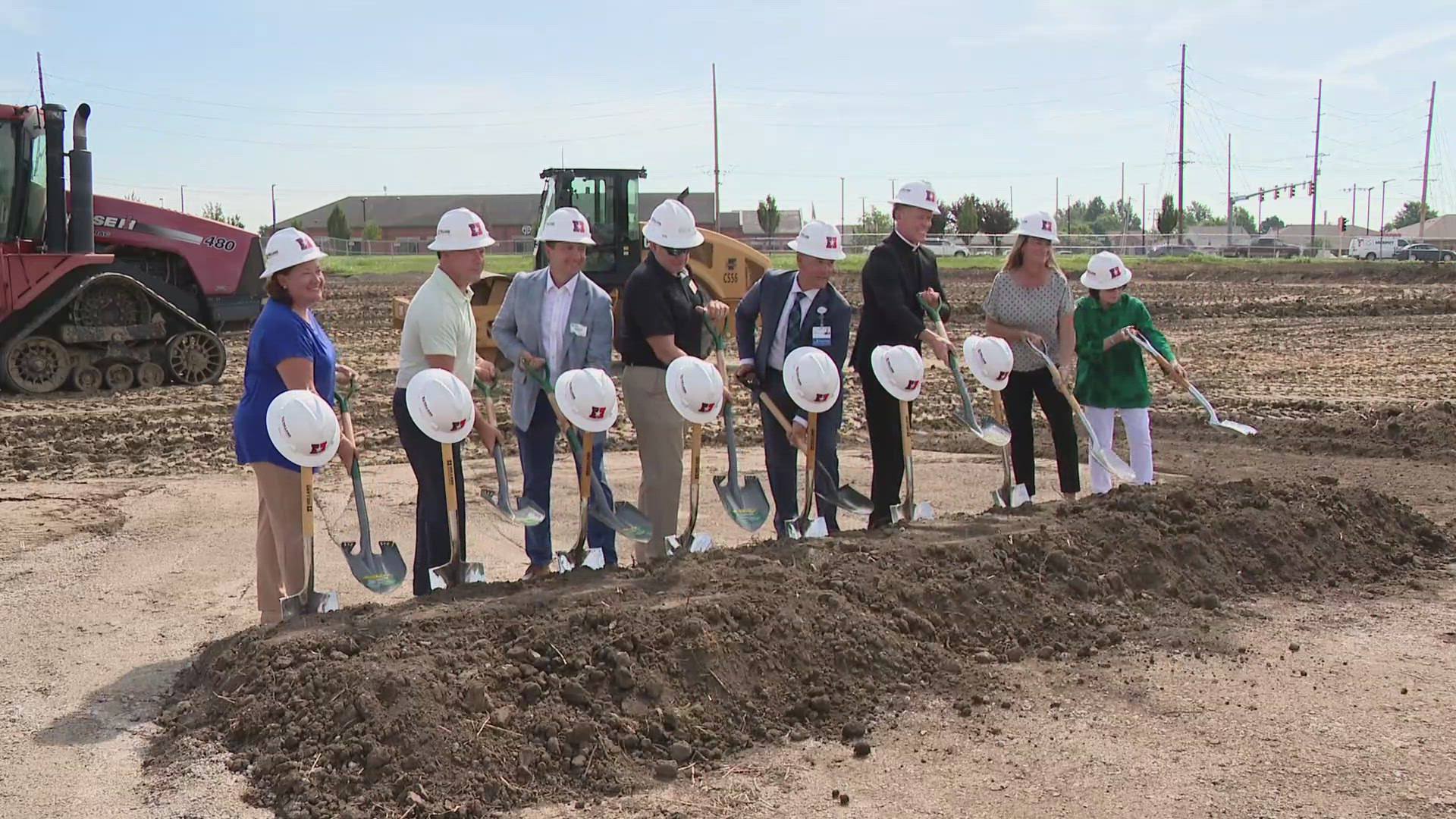 A Metro East hospital is getting a new surgical center. A groundbreaking was held at St. Elizabeth's Hospital in O'Fallon, Illinois.