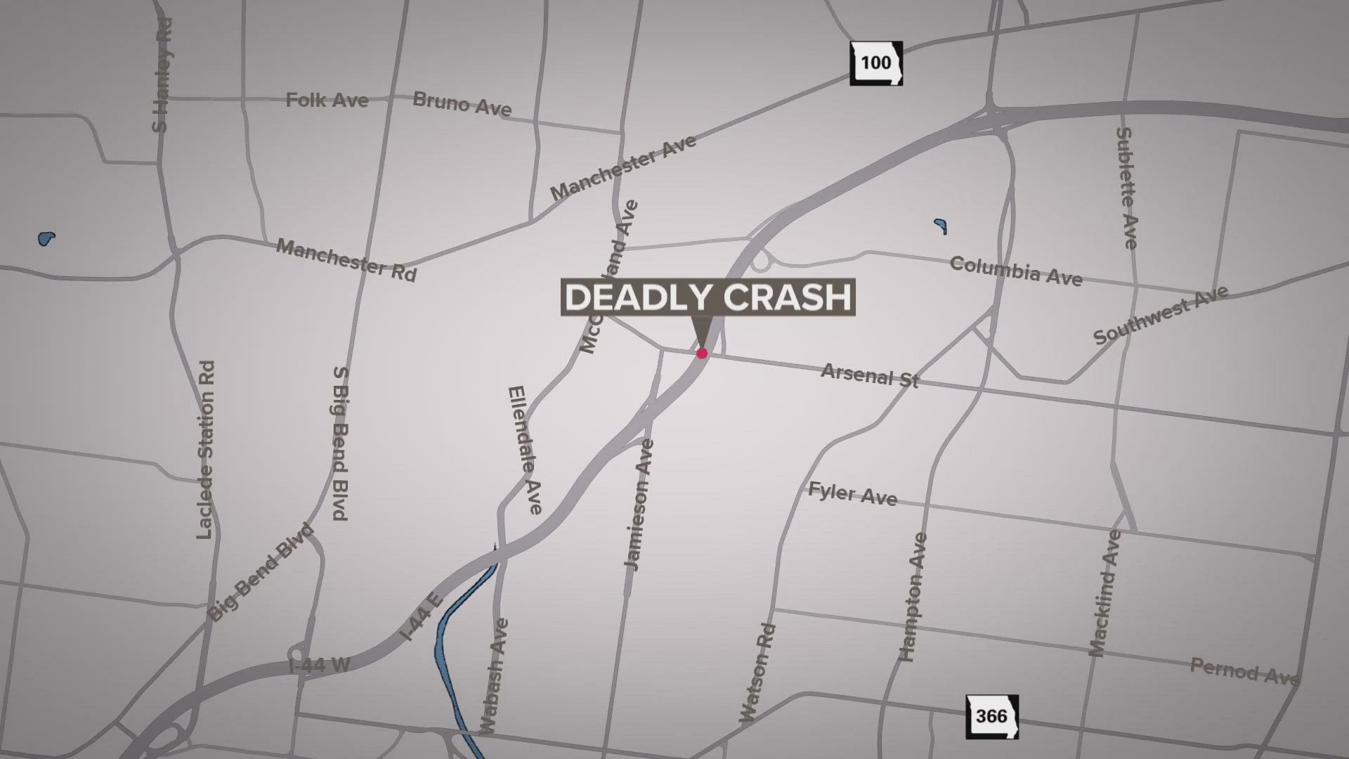 The teen was driving at a high rate of speed when he lost control of the vehicle and slammed into another vehicle, SLMPD said.