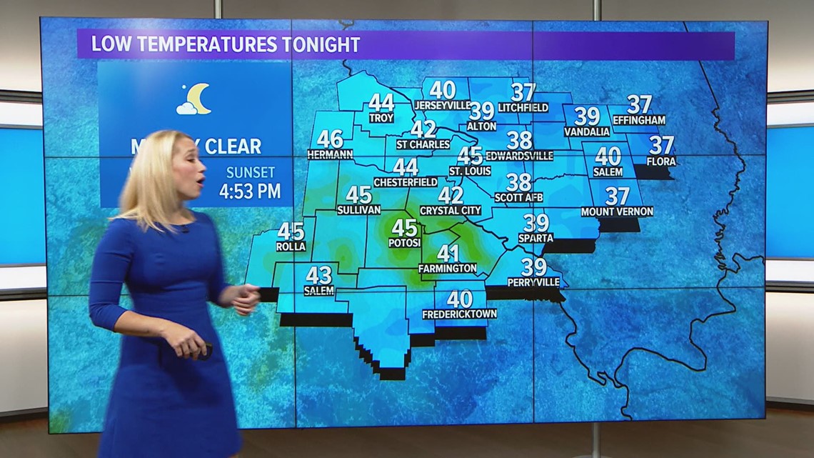 Tracy Hinson's forecast | ksdk.com