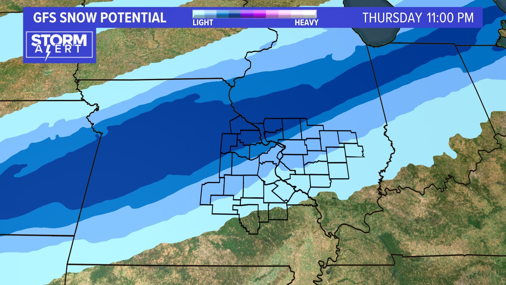 Rain, Wintry Mix And Snow In St. Louis Wednesday, Thursday | Ksdk.com