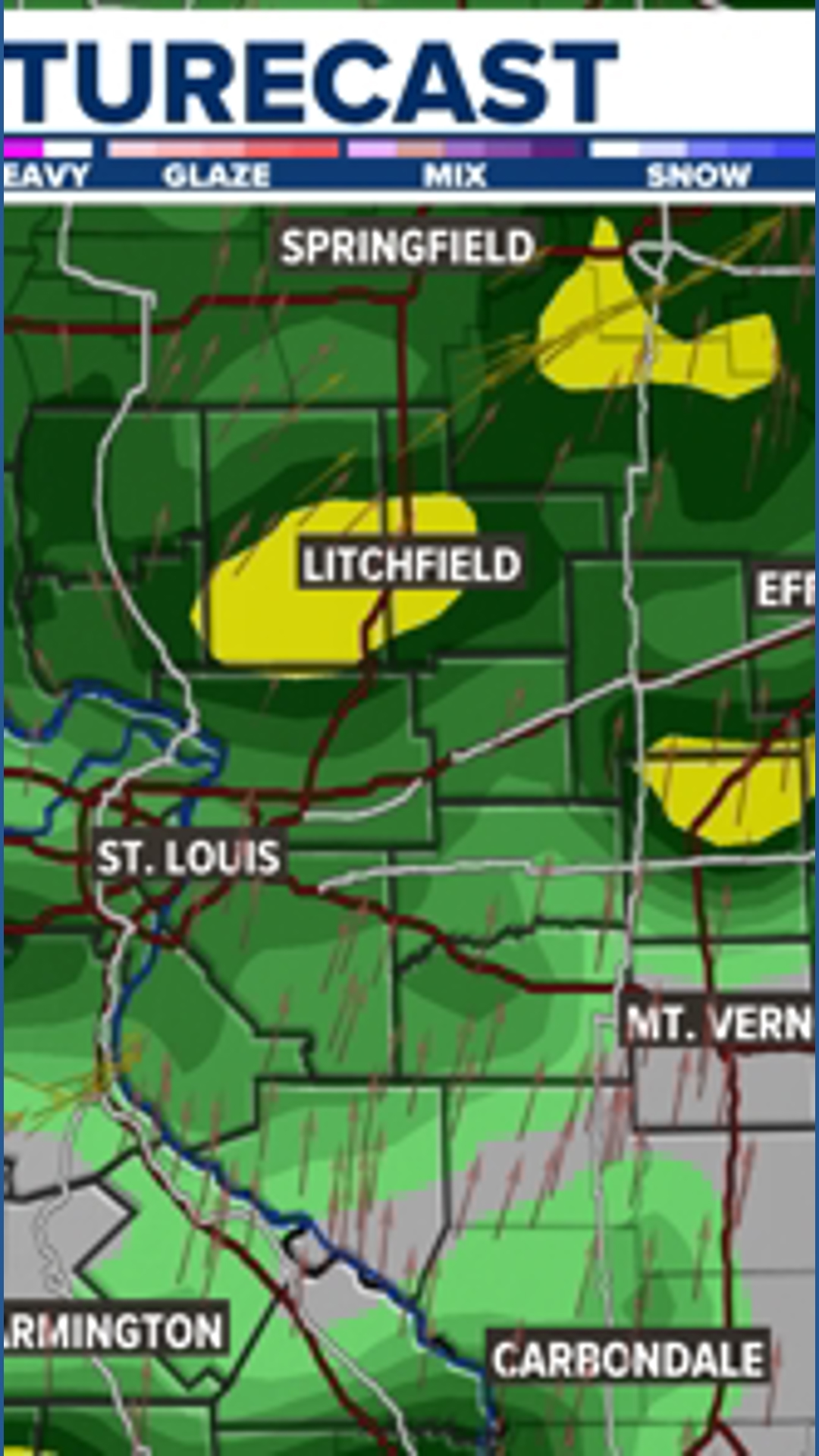 Weather Impact Alert: Heavy rain settles into the region Saturday