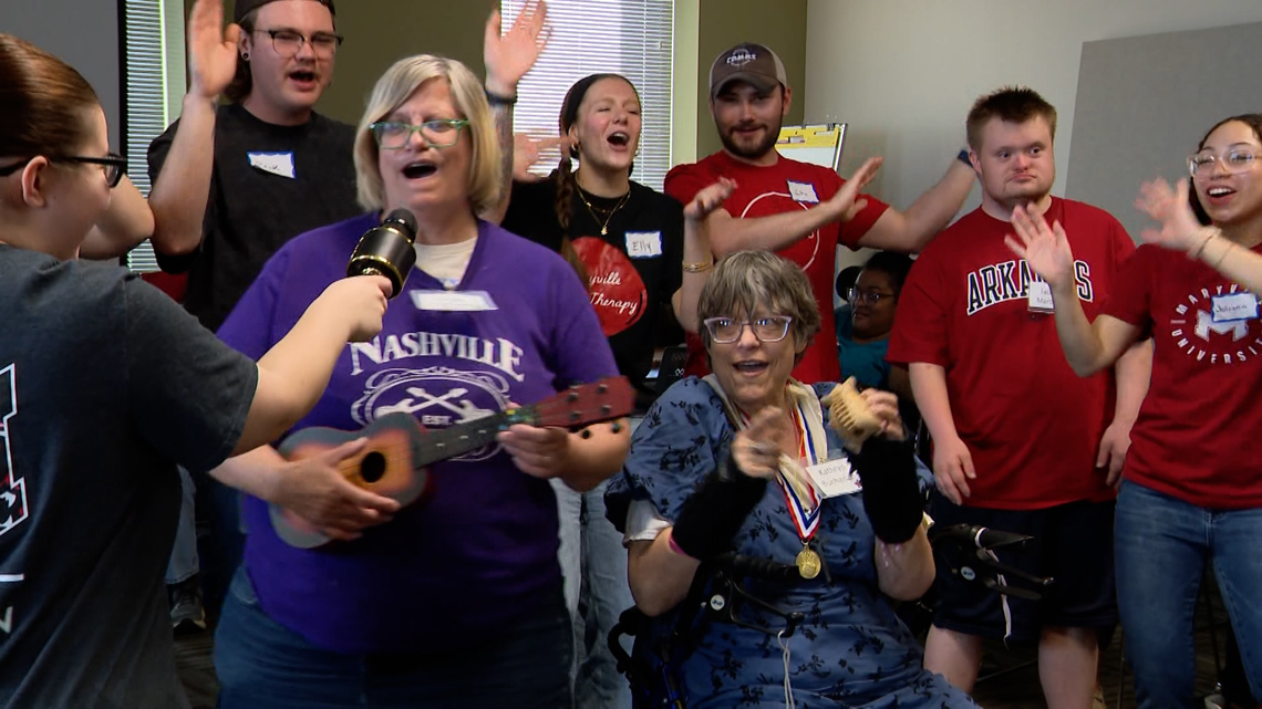 A St. Louis Symphony Orchestra collaboration with St. Louis Arc and Maryville University uses music therapy to bring...