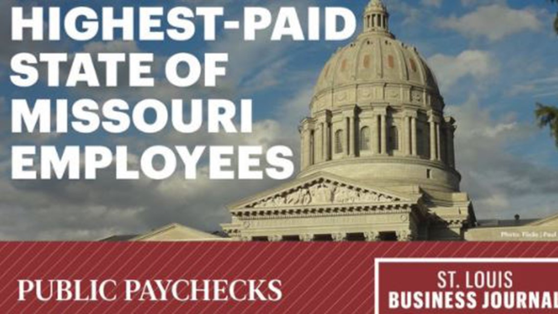 Highestpaid state of Missouri employees 2020