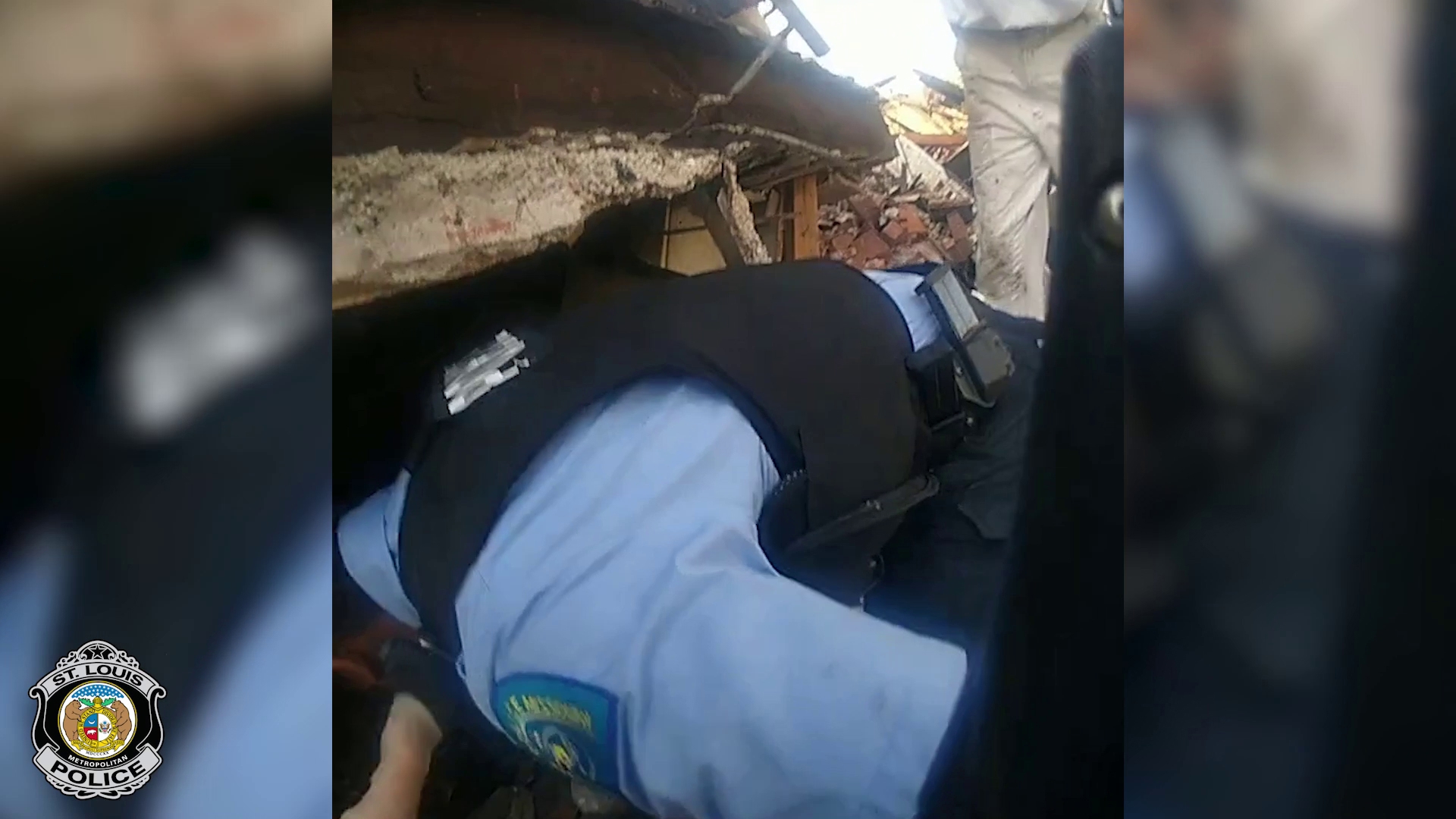 St. Louis tornado: Police release tornado response bodycam video | ksdk.com