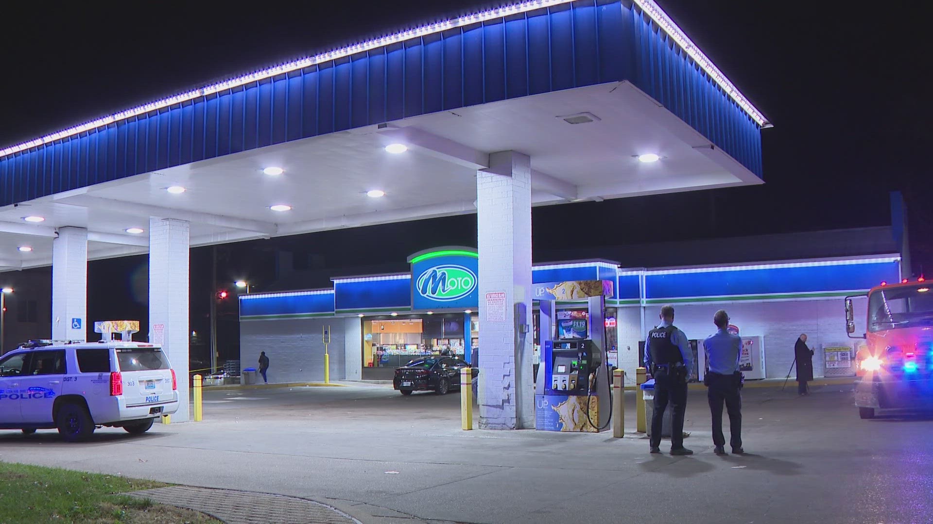 The deadly shooting happened at a gas station near the intersection of Chippewa Street and Jefferson Avenue.