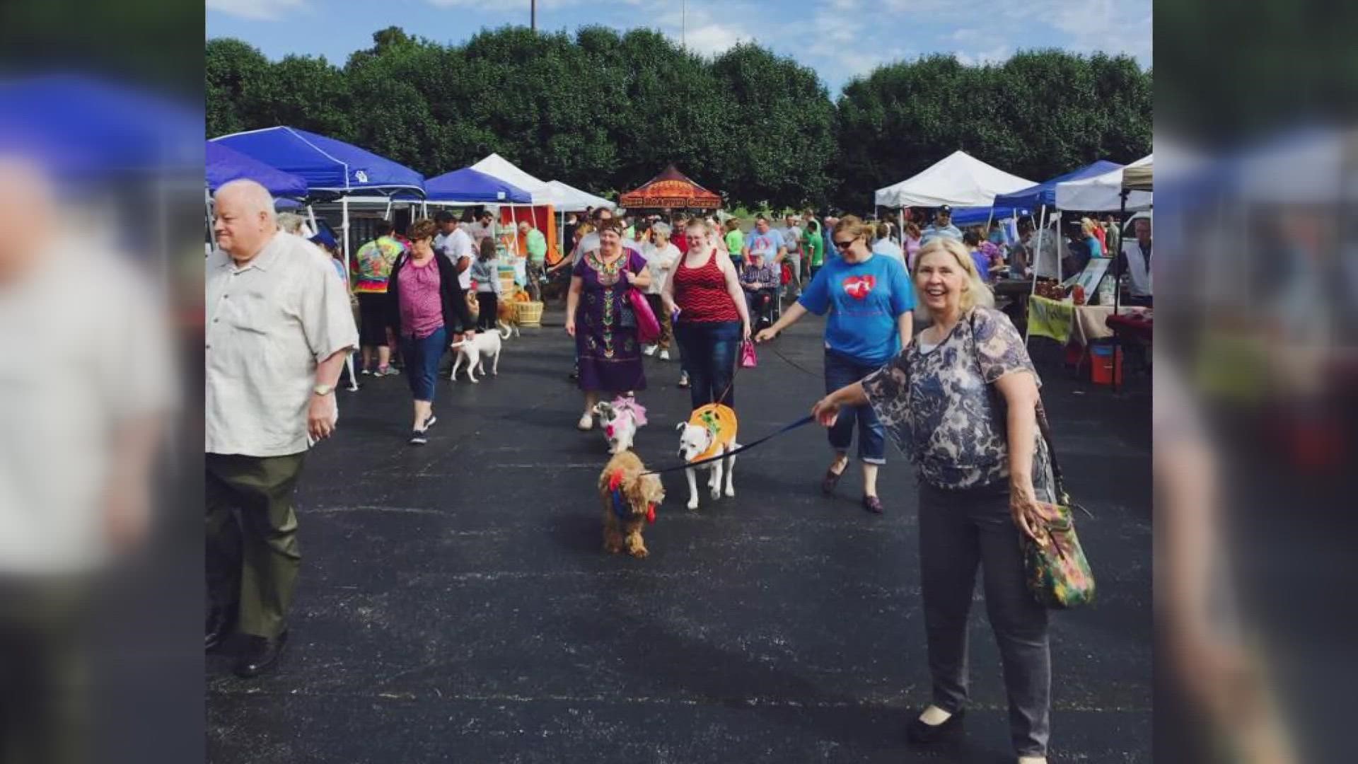 Grab the leash and bring your pup to the corner of Landmarks Boulevard and Henry Street for a pet-focused festival starting at 10 a.m.