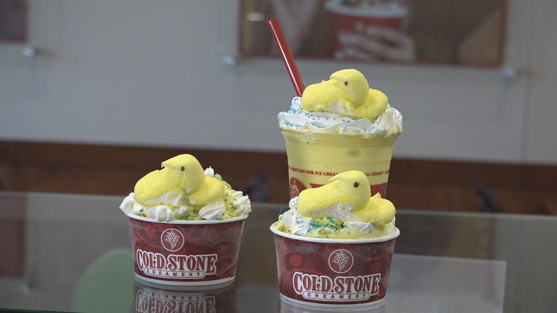 Spring has Sprung at Cold Stone Creamery with New PEEPS Ice Cream