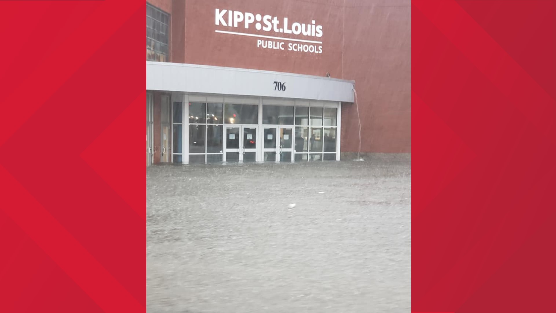 KIPP St. Louis High School sent out a message to parents saying, "all students & staff are safe."