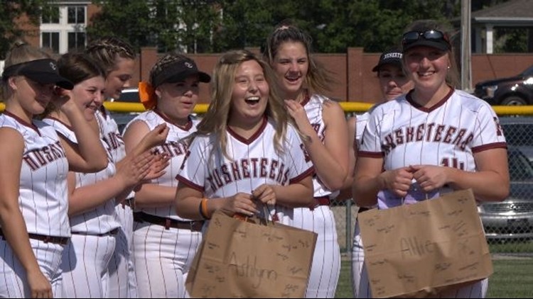 Red Bud softball supports senior battling leukemia with best season in a decade