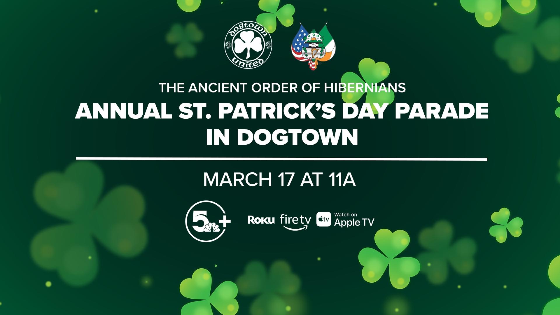 irish st patricks day parade livr streaming