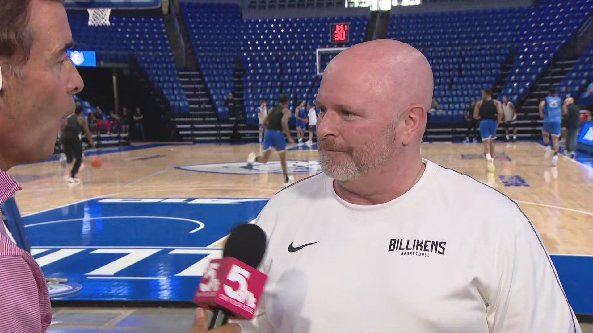 Saint Louis University hosted its first open practice for fans. They got to get a first look at the team ahead of the next season.