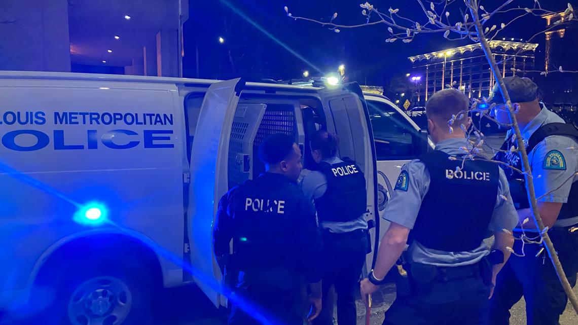 Dozens detained on first night of St. Louis youth curfew