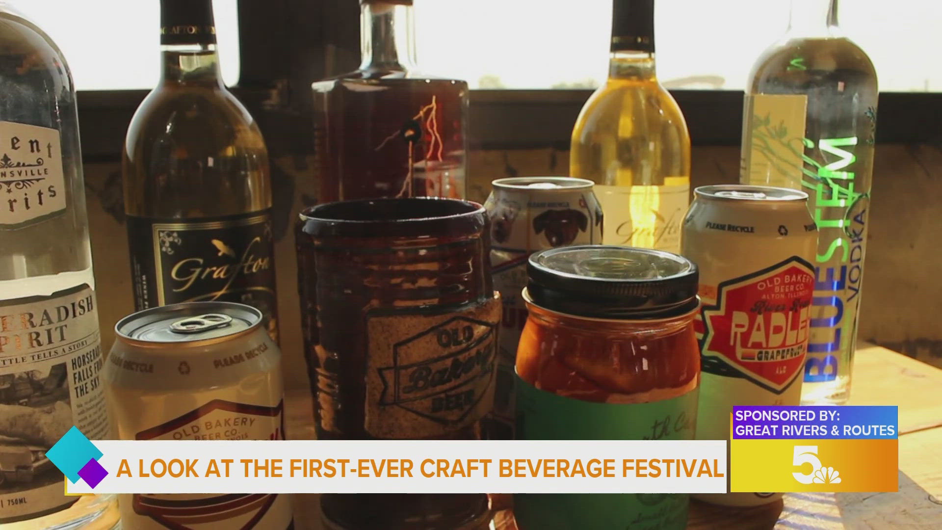 Celebrate beer, wine, and spirits at the 2024 Craft Beverage Festival in Alton.