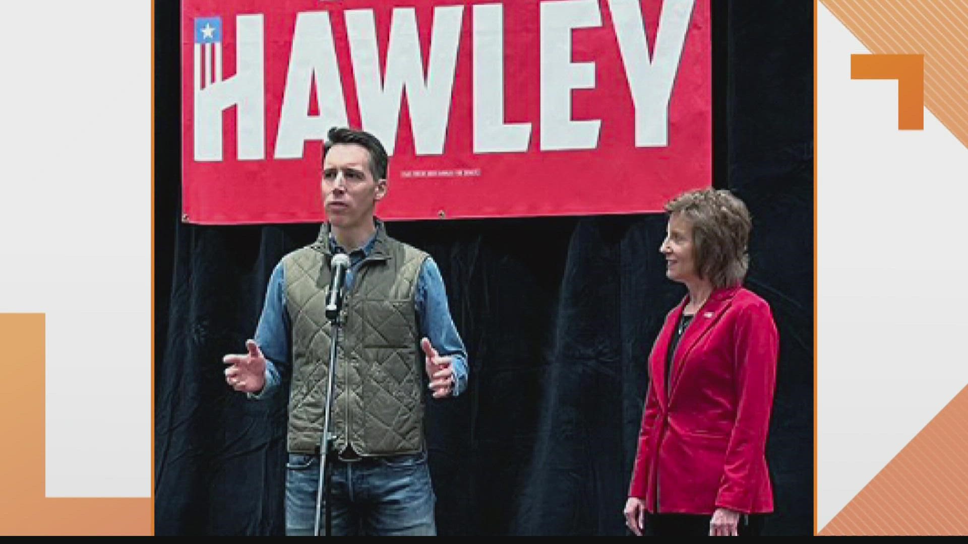 U.S. Rep. Vicky Hartzler has landed the endorsement of would-be colleague Josh Hawley in her 2022 Senate bid.