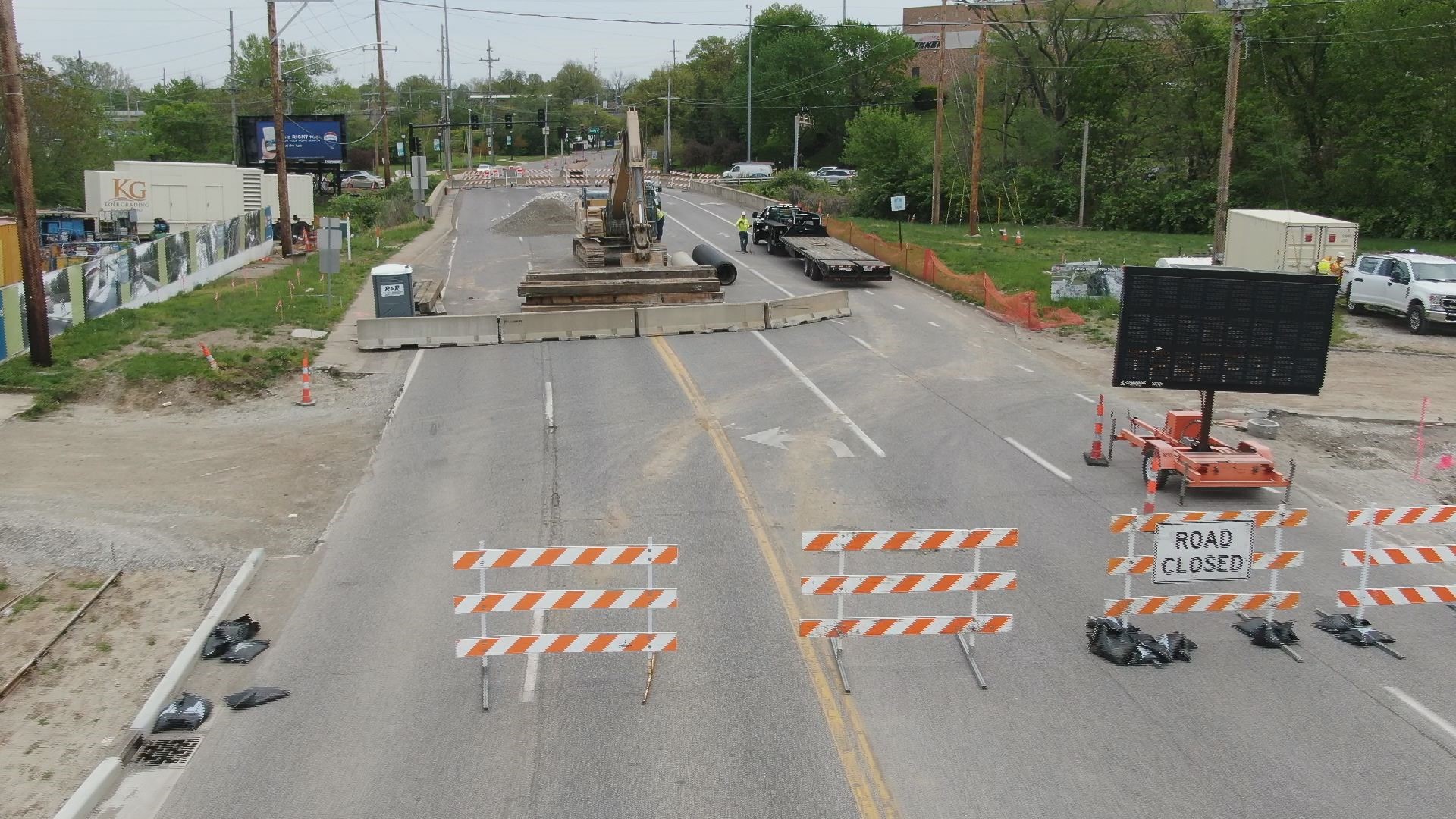 Brentwood leaders add measures for traffic influx from road work
