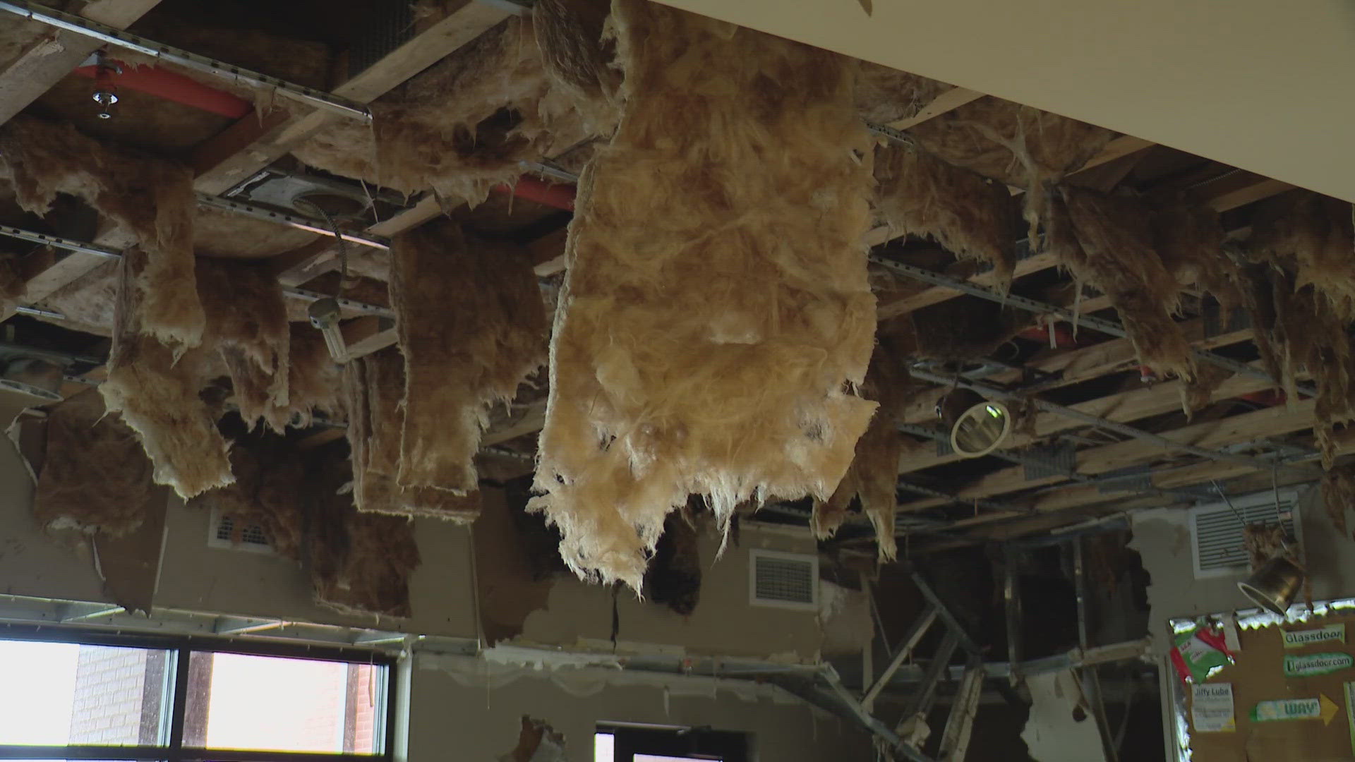 A cigarette caused a fire last month at the Salvation Army's Midtown Service and Treatment Center. It will take another six months for the building to fully recover.