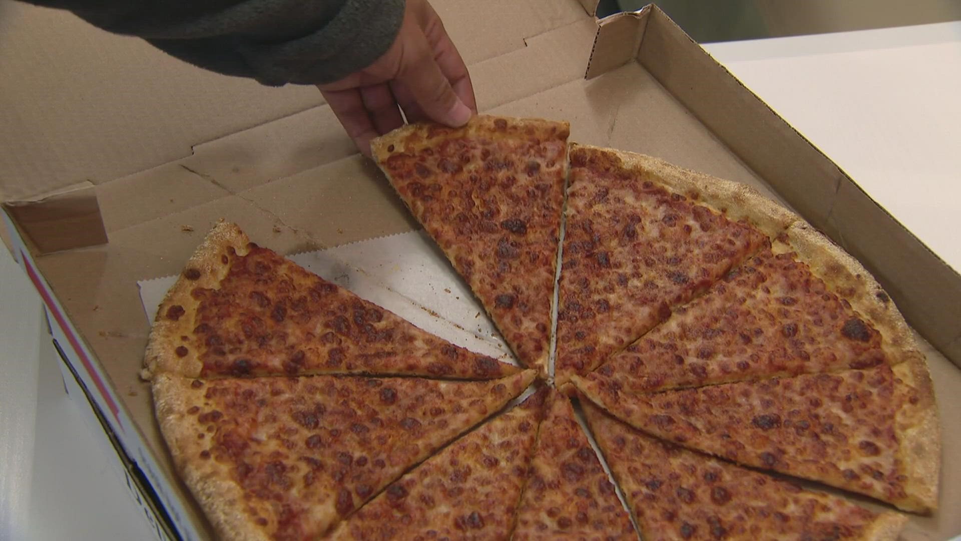 Some St. Louis-area businesses are offering deals on pizza Thursday for the national holiday.