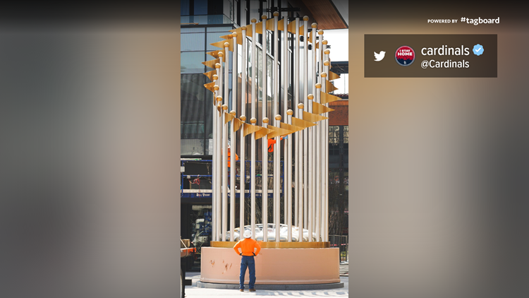 St. Louis Cardinals on X: On June 3rd, 30,000 ticketed-fans 16+ will  receive this replica '06 World Series trophy! #FirstLookFriday   / X