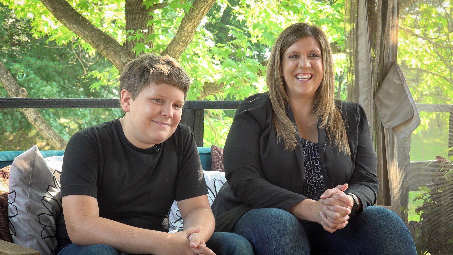 Leisa Jenkins and her son Grady discuss how CHADS Coalition helped them during a time of distress.