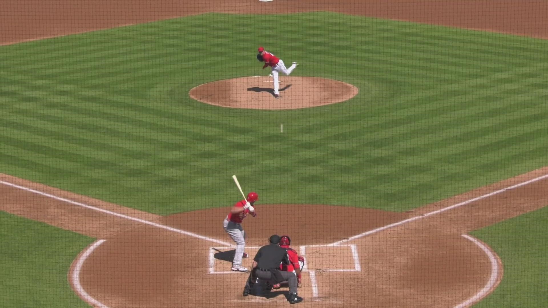 St. Louis Cardinals' Nolan Arenado hits a solo home run during the first  inning of a spring training baseball game against the Washington Nationals  Tuesday, Feb. 28, 2023, in West Palm Beach