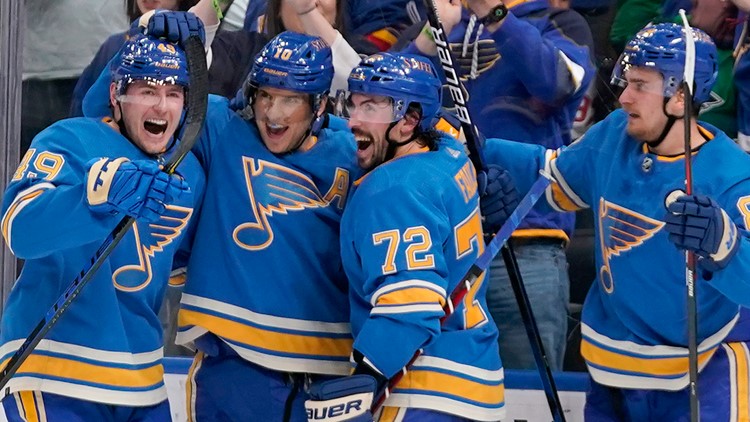 Blues playoff-bound after 6-5 OT win over Wild