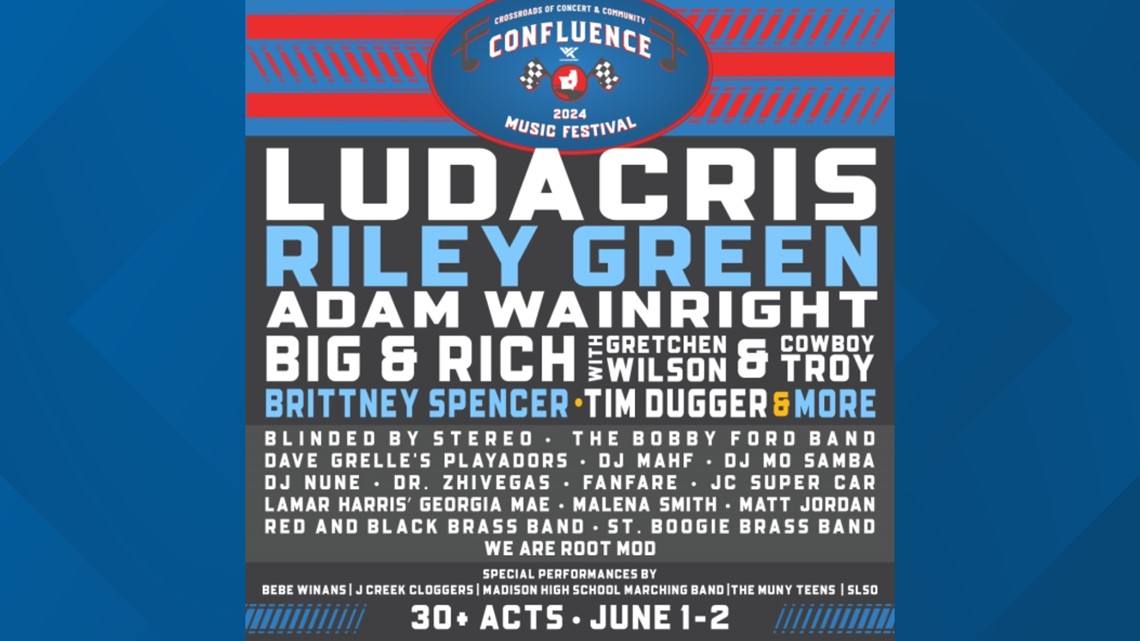 Ludacris, Riley Green to perform at Confluence Music Festival - Vimarsana News