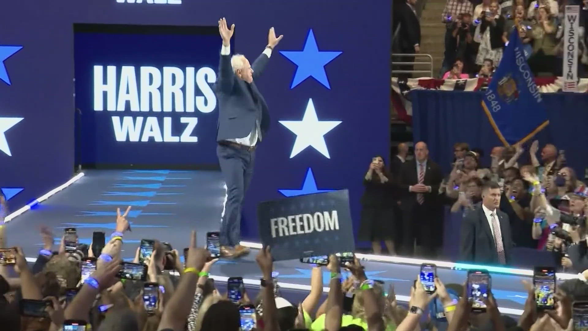 It's day three of the Democratic National Convention in Chicago. Tim Walz and Bill Clinton will headline the night.