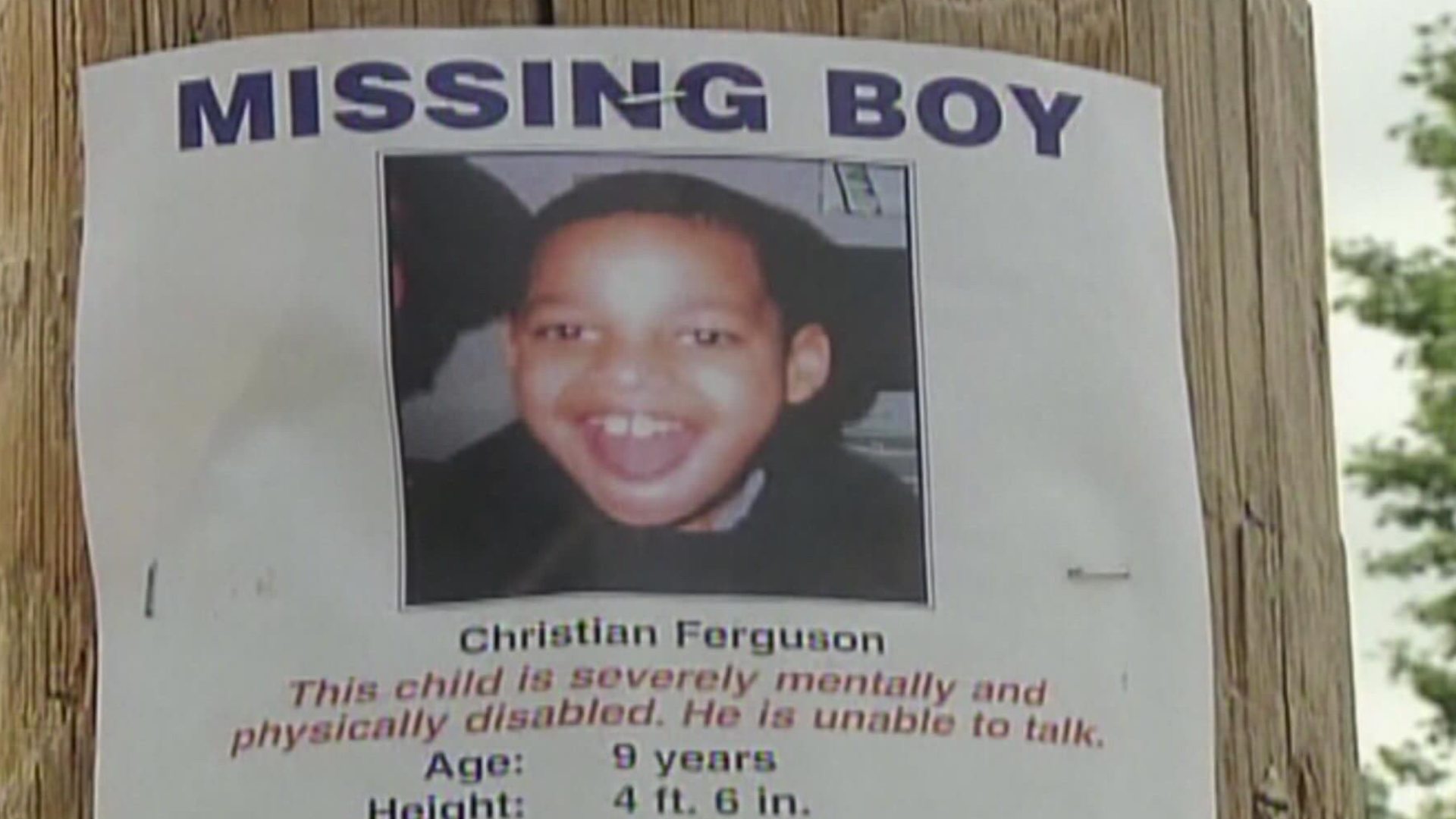 A jury found Dawan Ferguson guilty of the murder of his son Christian, who has been missing since 2003. His body has never been found.