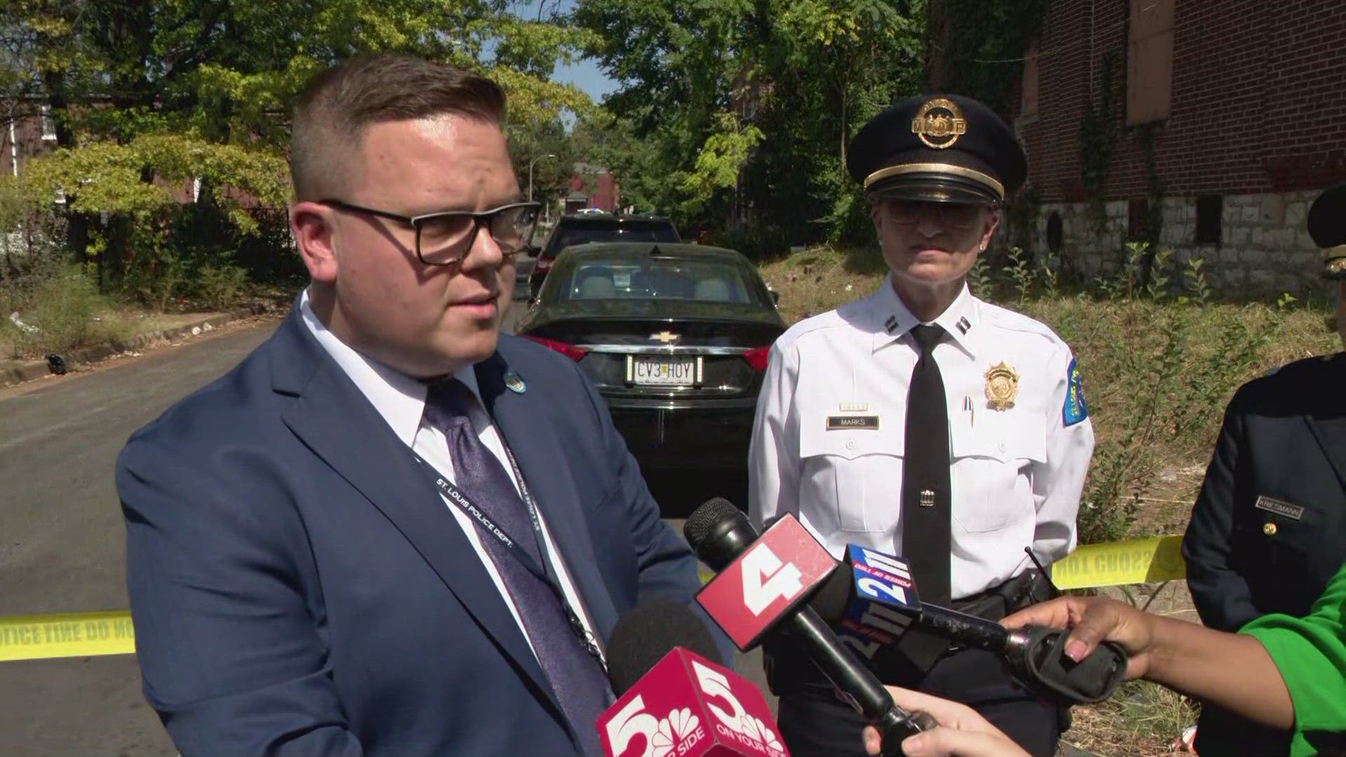 The St. Louis Metropolitan Police Department is providing an update after separate shootings hours apart left four people dead and two others injured.