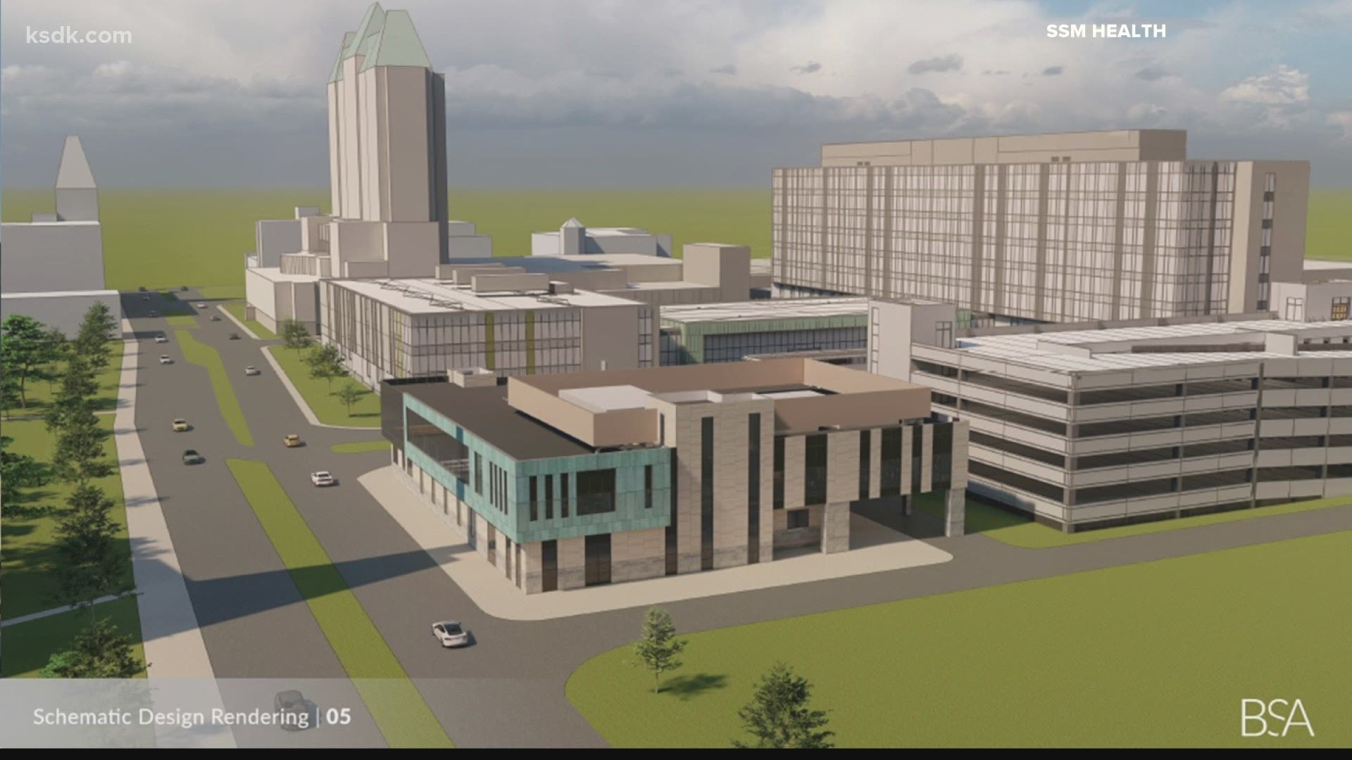 SSM Health announced it's going to break ground on a new Ambulatory Surgery Center for SLU Hospital.