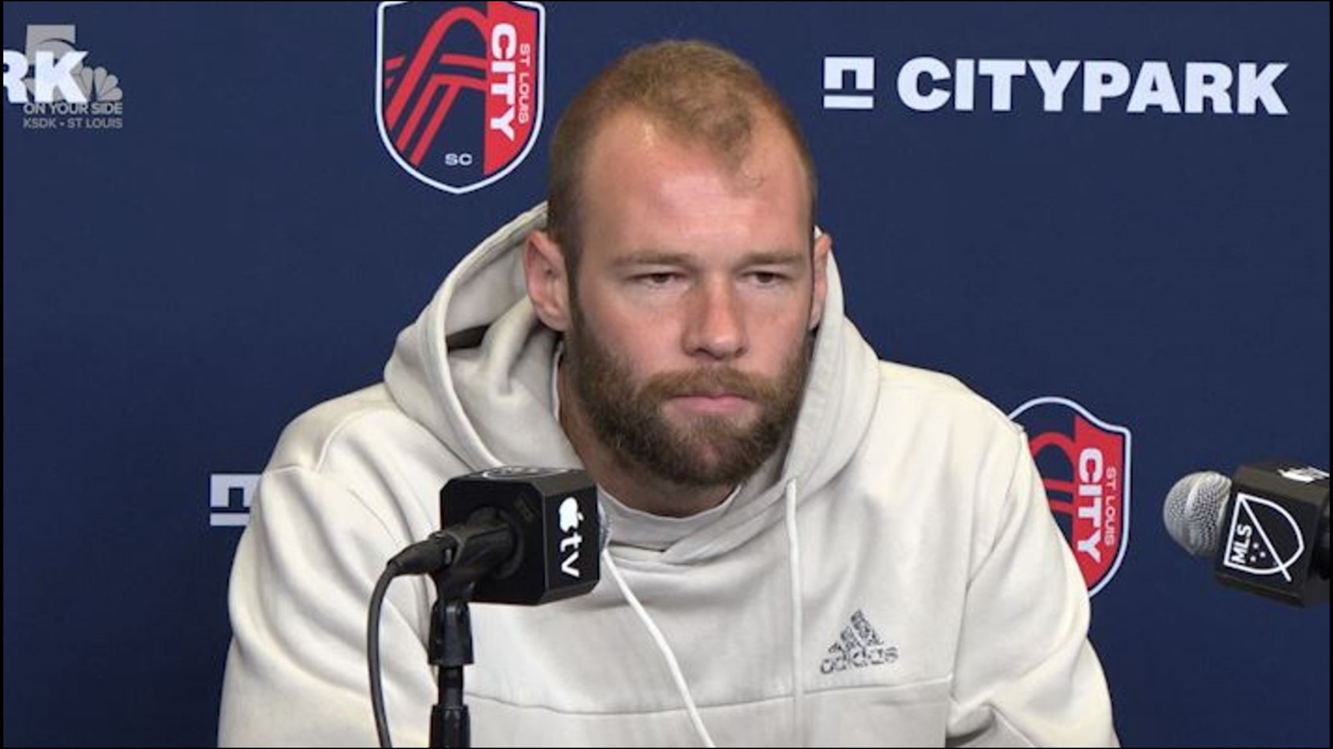 St. Louis CITY SC's João Klauss discusses the team's historic season after playoff loss. CITY SC was eliminated by Sporting Kansas City on Sunday.