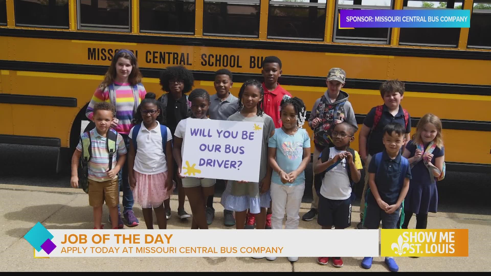Missouri Central School Bus Company is hiring drivers right now in St. Louis. Apply today at driveayellowbus.com.