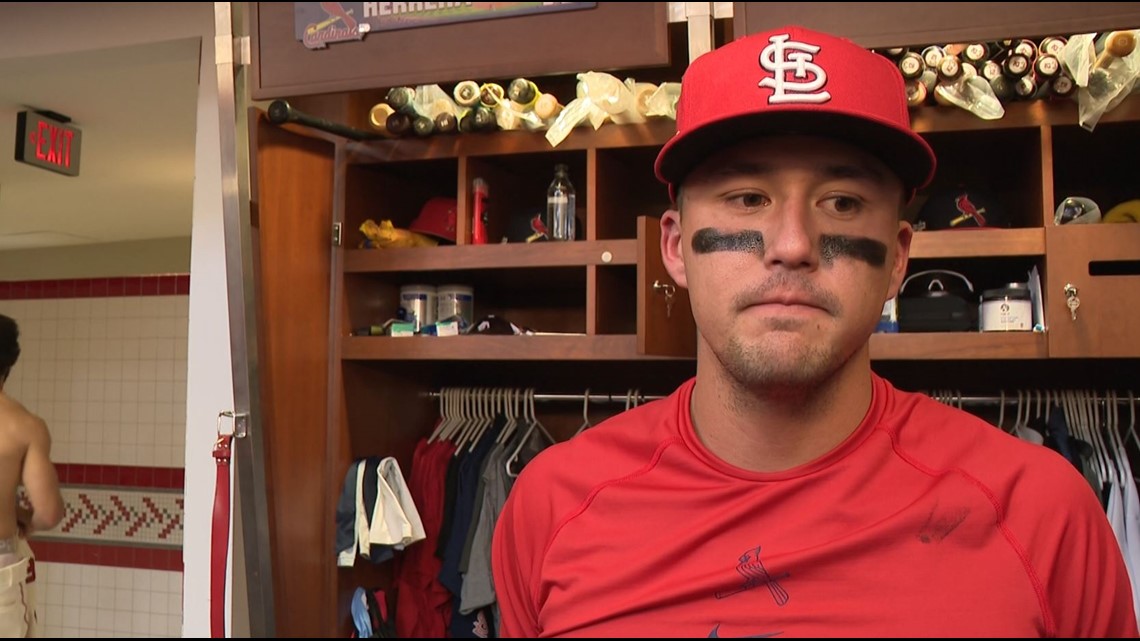Lars Nootbaar talks about what he has learned from Pujols and Molina