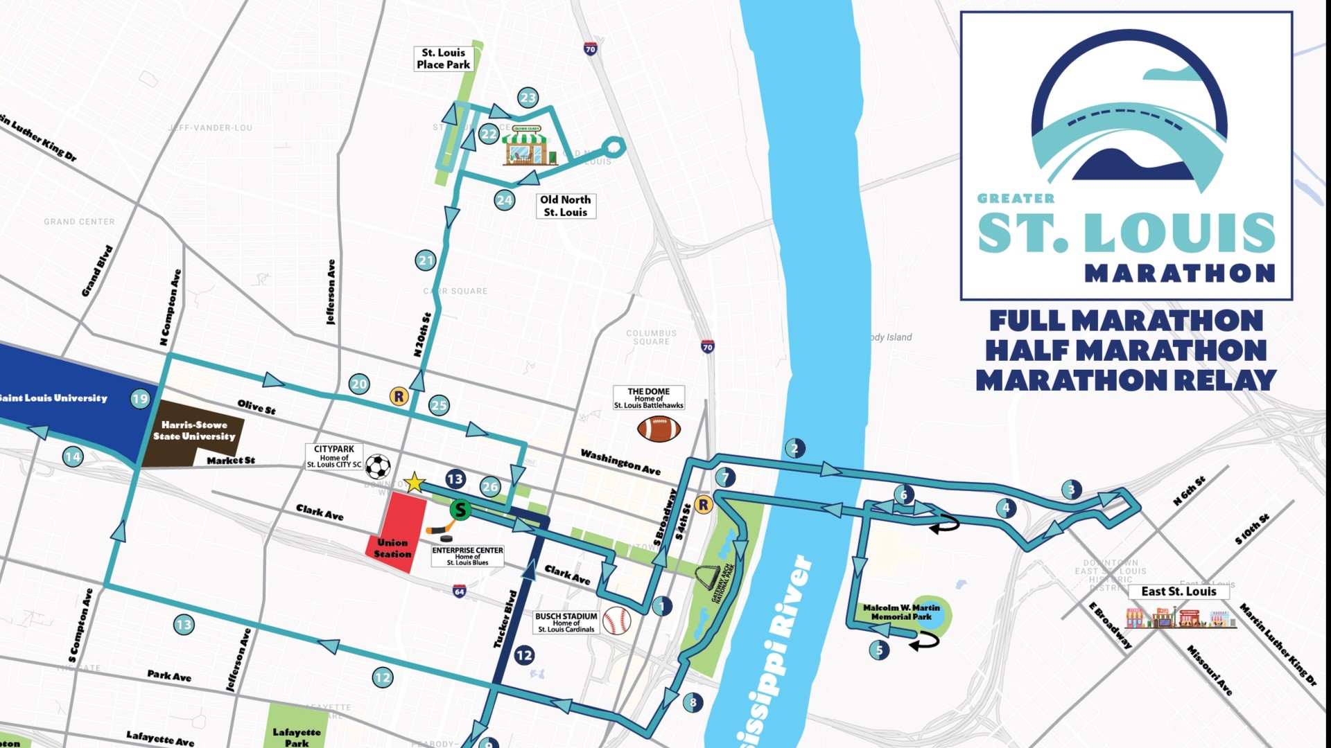 The Greater St. Louis Marathon has changed locations this year. For the first time ever, there will also be an after-party.