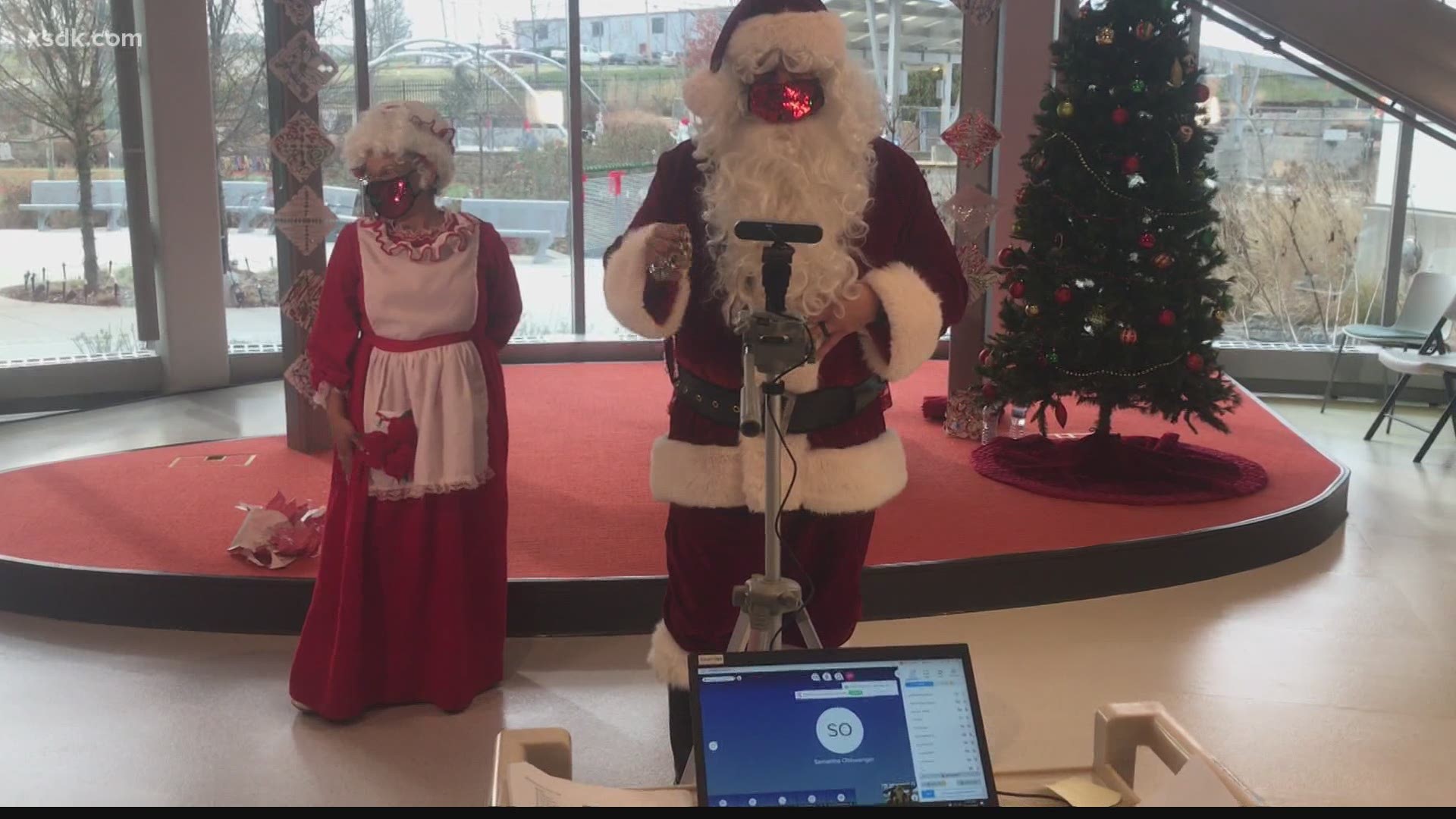 Each year the Maryland Heights Police department works to brighten the day of the kids who will have to spend the holiday in the hospital