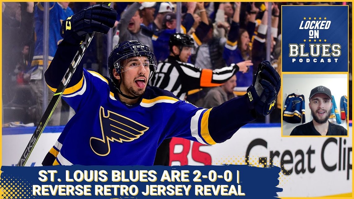 St. Louis Blues on X: It's all in the details. #ReverseRetro
